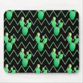 Aquarellkaktus Mousepad (Vorne)