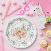 Aquarellkaktus Pappteller (Party)