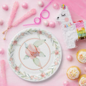 Aquarellkaktus Pappteller (Party)