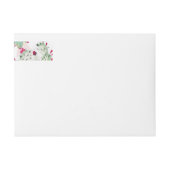 Aquarellkaktus und Dreiecksmuster (Vorderseite)