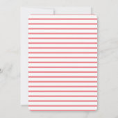 Aquarellkaktus und Herz-Grünen Kinderdusche Einladung (Rückseite)