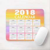 Aquarellkalender 2018 | Mousepad (Mit Mouse)