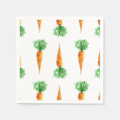 Aquarellkarottendruck Serviette (Vorderseite)