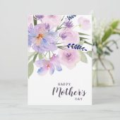 Aquarellkarte Feiertagskarte (Stehend Vorderseite)