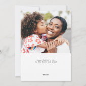 Aquarellkarte Feiertagskarte (Rückseite)