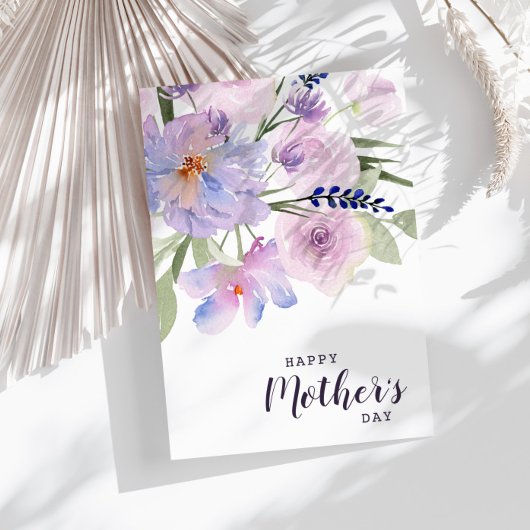 Aquarellkarte Feiertagskarte