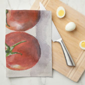 Aquarellkartoffeln Geschirrtuch (Viertel Falte)