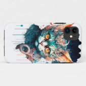 Aquarellkatze im Steampunkstil Case-Mate iPhone Hülle (Rückseite (Horizontal))