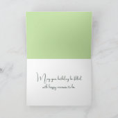 Aquarellkatze Karte (Innenseite)