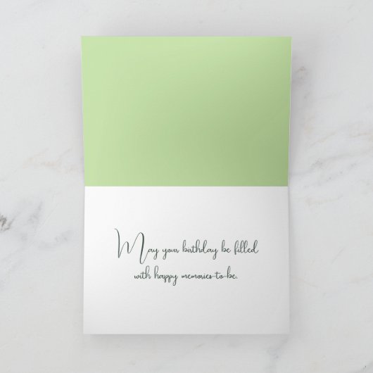 Aquarellkatze Karte (Innenseite)