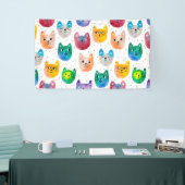 Aquarellkatzen und Freunde Banner (Messeveranstaltung)