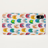 Aquarellkatzen und Freunde Case-Mate iPhone Hülle (Rückseite (Horizontal))