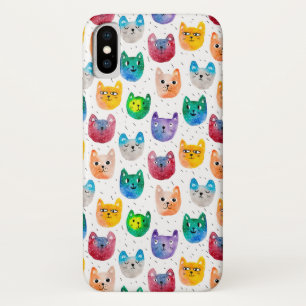 Aquarellkatzen und Freunde Case-Mate iPhone Hülle