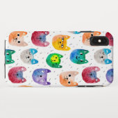 Aquarellkatzen und Freunde Case-Mate iPhone Hülle (Rückseite (Horizontal))