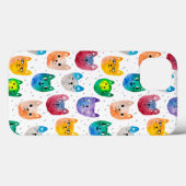 Aquarellkatzen und Freunde Case-Mate iPhone Hülle (Rückseite (Horizontal))