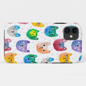 Aquarellkatzen und -freunde Case-Mate iPhone hülle (Rückseite (Horizontal))