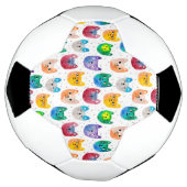 Aquarellkatzen und Freunde Fußball (Gedreht)