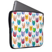 Aquarellkatzen und Freunde Laptopschutzhülle (Vorne Rechts)