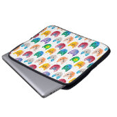 Aquarellkatzen und Freunde Laptopschutzhülle (Vorne Knopf)