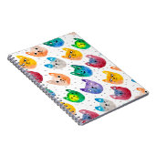 Aquarellkatzen und Freunde Notizblock (Rechte Seite)