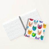 Aquarellkatzen und Freunde Notizblock (Innenseite)