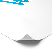 Aquarellkatzen und Freunde Poster (Ecke)