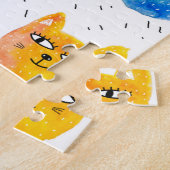 Aquarellkatzen und Freunde Puzzle (Seite)