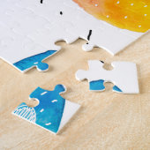 Aquarellkatzen und Freunde Puzzle (Seite)