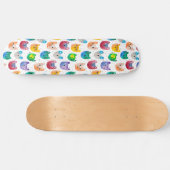 Aquarellkatzen und Freunde Skateboard (Horizontal)