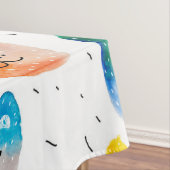 Aquarellkatzen und -freunde tischdecke (Beispiel)