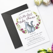 Aquarellkatzenreiniger Kinderdusche Einladung