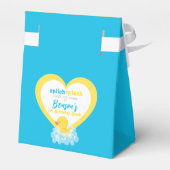 Aquarellkautschuk-Duck Geburtstags-Leckerei Geschenkschachtel (Rückseite)