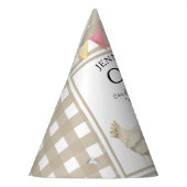 Aquarellkick 1. Geburtstag Partyhütchen (Links)