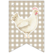 Aquarellkick 1. Geburtstag Wimpelkette (Zweite Fahne)