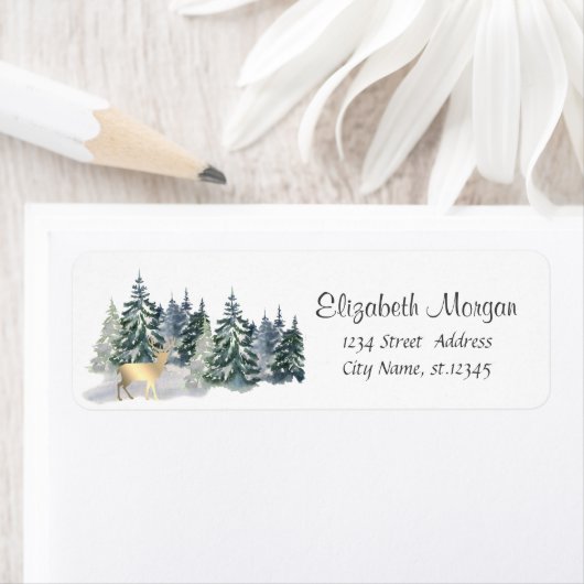 Aquarellkiefer, Goldhirsche (Insitu)