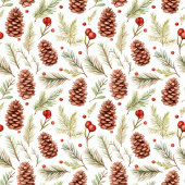 Aquarellkiefer in Pastellgrün festliche Decke