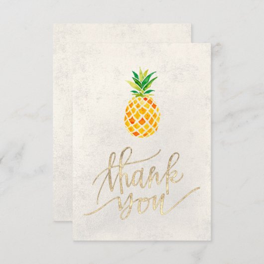 Aquarellkiefer Tropical danke (Vorne/Hinten)