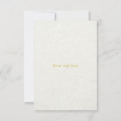 Aquarellkiefer Vielen Dank Dankeskarte (Rückseite)