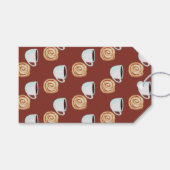 Aquarellkinnamon-Buckaffe Geschenkanhänger (Vorderseite (Horizontal))