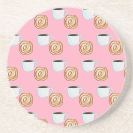 Aquarellkinnamon-Buckaffe Getränkeuntersetzer