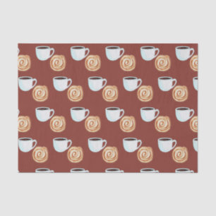 Aquarellkinnamon-Buckaffe Seidenpapier