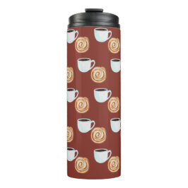Aquarellkinnamon-Buckaffe Thermosbecher