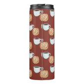 Aquarellkinnamon-Buckaffe Thermosbecher (Rückseite)