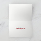 Aquarellkirchen zum Geburtstagsgruß Karte (Innenseite)