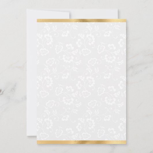 Aquarellkirsche Blüten Süß 16 Einladung (Rückseite)