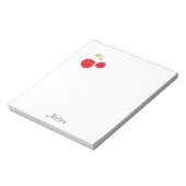 Aquarellkirschen Notizblock (Rotiert)