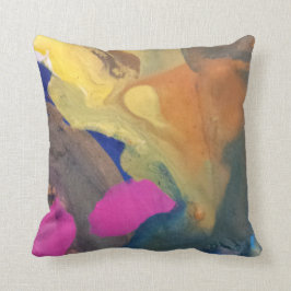 Aquarellkissen Kissen