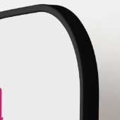 Aquarellkite Blume Personalisiert Pickleball Schläger (Linke Seite)