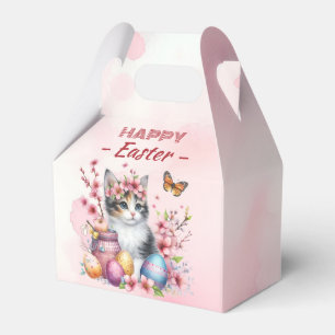 Aquarellkite Ostereier & Blume - Geschenkschachtel