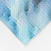 Aquarellkitt Fleecedecke (Ecke)